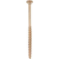 Spax Yellox Pozi Screw 5.0 x 100mm (100 Pack) in Gold