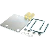 Maypole Jockey Wheel Clamp Fixing Kit 20.5x16x3 in Silver Steel