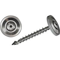 Spax T-Star Plus Raised CSK Sealing A2 S-Steel T20 4.5 x 45mm (80Pk) in Stainless Steel Stainless Steel A4