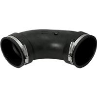 Flexible 90deg Elbow 105 - 116mm in Black