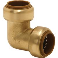 Pegler Yorkshire Tectite Classic Push Fit Elbow 22mm in Gold Copper