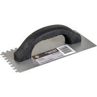 Vitrex Notched Adhesive Trowel Wall 6mm in Black/Silver Plastic