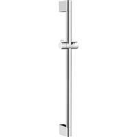 Hansgrohe Unica Adjustable Shower Riser Rail 65cm in Chrome Metal/Plastic