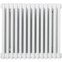Arlberg 3-Column Horizontal Radiator 500 x 670mm 2464Btu in White Steel