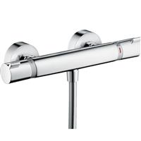 Hansgrohe Ecostat Comfort Thermostatic Shower Valve in Chrome Brass