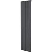 Ximax Durham Aluminium Designer Radiator 1800 x 415mm 3133Btu Anthracite in Anthracite Structure