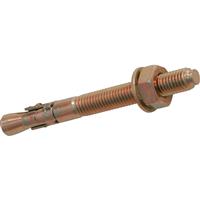 Unbranded Through Bolt M10 x 120mm (10 Pack) in Gold