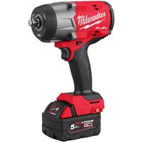 Milwaukee M18FHIW2F12-502X FUEL 1/2 High Torque Impact Wrench with Friction Ring 2 x 5.0Ah