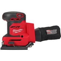 Milwaukee M18 BQSS-0 Quarter Sheet Sander Body Only Rubber