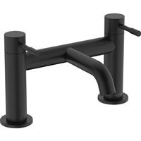 Bristan Mila Taps Bath Filler in Black Brass