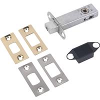 Premium Tubular Deadbolt 76mm Polished / Electro in Brass
