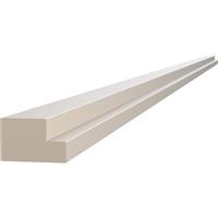 Kitchen Kit Flatpack Shaker Multi Rail Ultra Matt 2745mm in Cashmere Mdf
