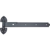 Hiatt Heavy Duty Reversible Hinge 400mm (2 Pk) in Black Steel