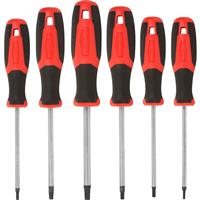 Minotaur Torx Screwdriver Set (6 Piece) in Red Steel