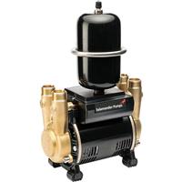Salamander CT Force Universal Regenerative Twin Shower and Bathroom Pump 2.0 Bar in Black Brass