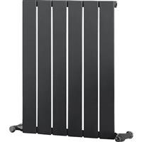 Ximax Oxford Single Designer Radiator 600 x 445mm 1058Btu in Anthracite Steel
