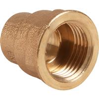 Made4Trade End Feed Female Coupler 15mm x 1/2" in Gold