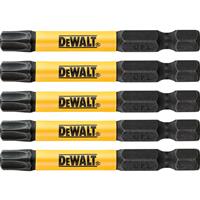 DeWalt FlexTorq Impact Rated Torsion Bit T40 (5 Pack) in Black