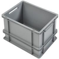 Barton Euro Container Grey 30L (5 Pack) Plastic