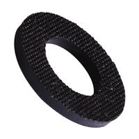 Unbranded Washing Machine Hose Washer (10 Pack) in Black