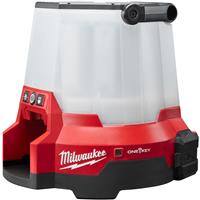 Milwaukee M18 Compact Site Light Single Pack With 110v Output Body Only Polycarbonate