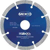 Mexco General Purpose GPX10-8 Diamond Blade 115 x 22.3mm