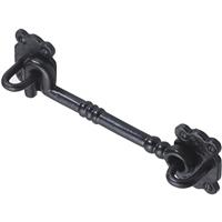 Old Hill Ironworks Cabin Hook 152mm in Black Cast Iron