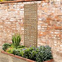 Forest Garden Premium Framed Trellis 180cm(h) x 60cm(w) (6 Pack) in Natural Timber