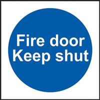 Centurion Fire Safety Sign Fire Door Keep Shut