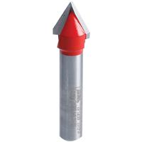 Freud 1/4" V Grooving Router Bit 12.7 x 12.7mm 60deg Resin