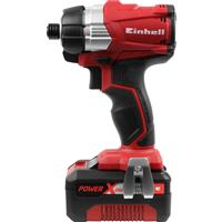 Einhell PXC 18V 180Nm Professional Brushless Cordless Impact Driver 1 x 4.0Ah in Red