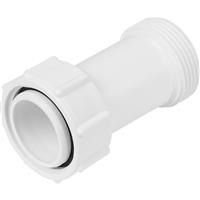 McAlpine BSP Coupling 3" Long 1 1/4" S12A-3 in White
