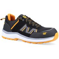 CAT Men's erpillar Accelerate S3 Metal Free Safety Trainers in Black/Orange