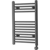 Towelrads Richmond Thermostatic Towel Radiator 691 x 450mm 682Btu in Anthracite Steel