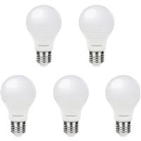 Wessex Electrical Wessex A60 GLS Bulb 7.3W ES Warm White 806lm (5 Pack)