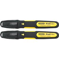 Stanley FatMax Chisel Tip Marker (2 Pack) in black