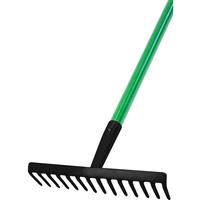 Hawksmoor Carbon Steel Rake 350mm in Green