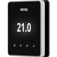 Warmup WiFi Element Thermostat Onyx Black