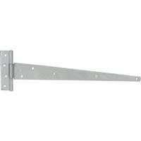 GateMate Medium Tee Hinges 450mm Galvanised (2 Pack) in Silver