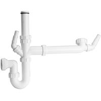 McAlpine SK1A Trap Kit Bowl & 1/2 Kit in White