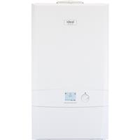 Ideal Boilers Ideal Logic Max System 2 Boiler 24kW in White Brass