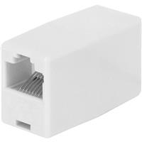 Axiom CAT5E UTP RJ45 Coupler in White