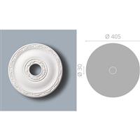 Noel and Marquet Classic Coving Ceiling Rose R71 405mm x 30mm in White