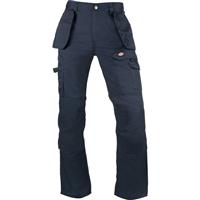 Dickies Men's Redhawk Pro Trousers Blue 30L in Navy Cotton/Polyester