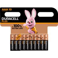 Duracell +100% Plus Power Batteries AAA 10 Pk