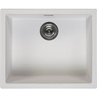 Reginox Amsterdam Composite Kitchen Sink Single Bowl in White Granite Composite