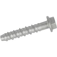 Rawlplug R-LX Concrete Screw Anchor Hex with Flange Zinc Coating M10 12.5 x 140mm (25 Pack) in Silver
