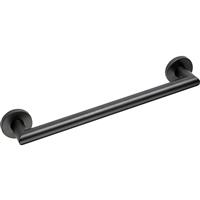 Metlex Matt Grab Bar 600mm in Black Stainless Steel