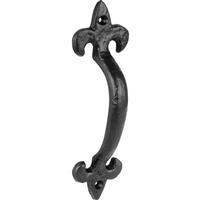 Antique Iron Pull Handle 7" in Black