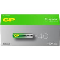 GP Super Alkaline Battery AA (40 Pack)